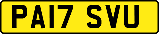 PA17SVU