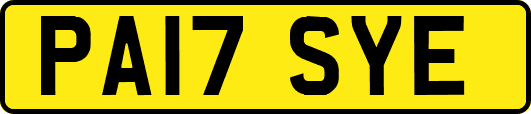 PA17SYE