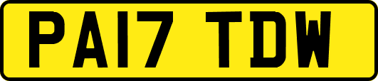 PA17TDW