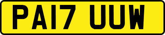 PA17UUW