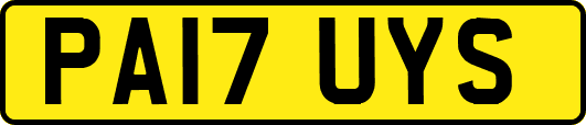 PA17UYS