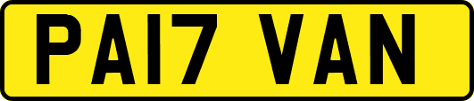 PA17VAN