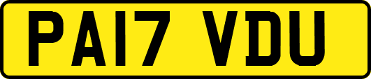 PA17VDU