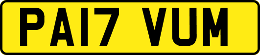 PA17VUM