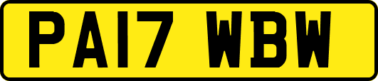 PA17WBW