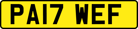 PA17WEF