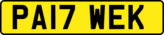 PA17WEK