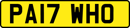 PA17WHO