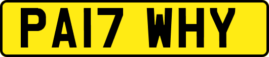 PA17WHY