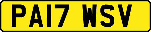 PA17WSV