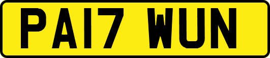 PA17WUN