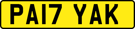 PA17YAK