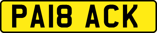PA18ACK