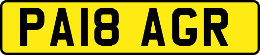 PA18AGR