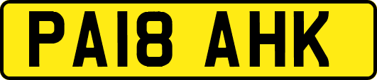 PA18AHK