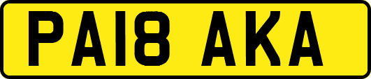 PA18AKA