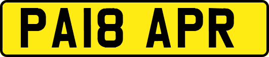 PA18APR
