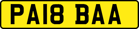 PA18BAA