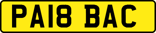 PA18BAC