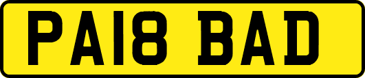 PA18BAD