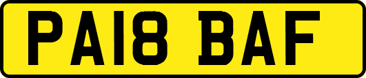 PA18BAF