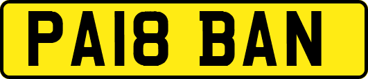 PA18BAN