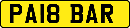 PA18BAR