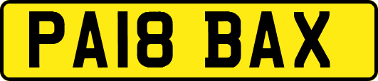 PA18BAX