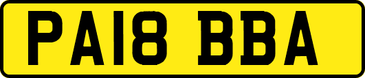 PA18BBA