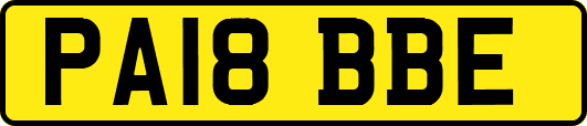 PA18BBE