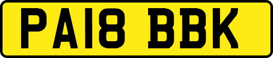 PA18BBK