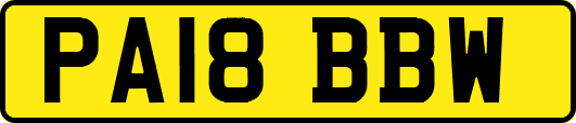 PA18BBW