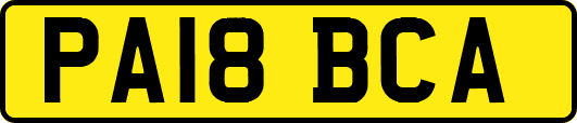 PA18BCA
