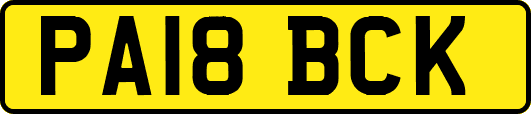 PA18BCK