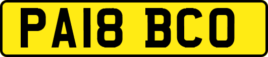 PA18BCO
