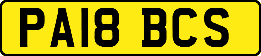 PA18BCS