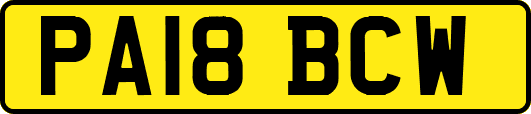 PA18BCW