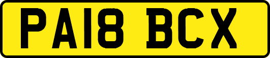 PA18BCX