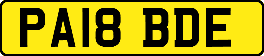 PA18BDE