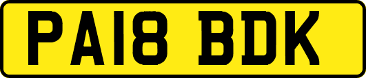 PA18BDK