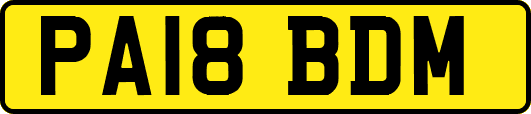 PA18BDM