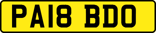 PA18BDO