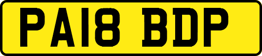 PA18BDP