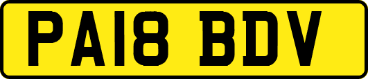 PA18BDV