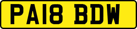 PA18BDW