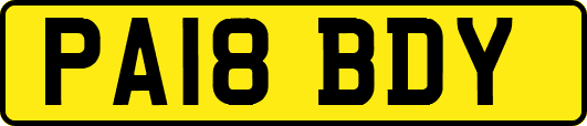 PA18BDY