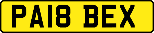 PA18BEX