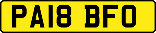 PA18BFO