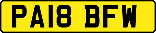 PA18BFW