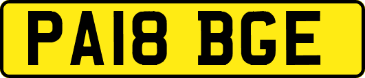 PA18BGE